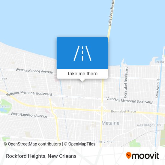 Mapa de Rockford Heights