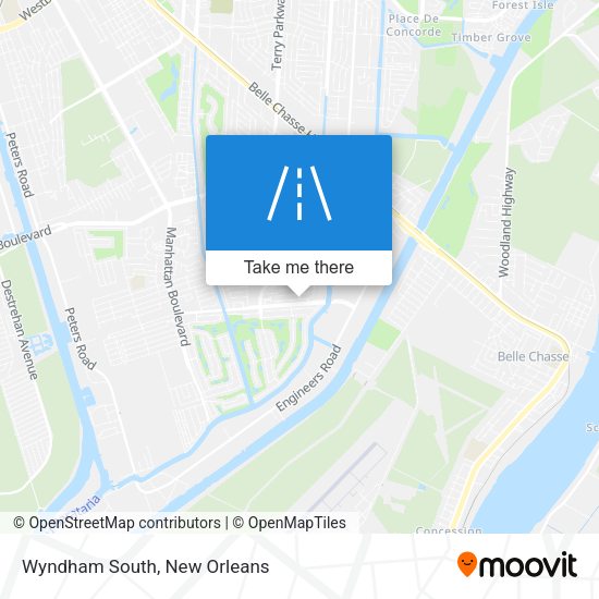 Mapa de Wyndham South
