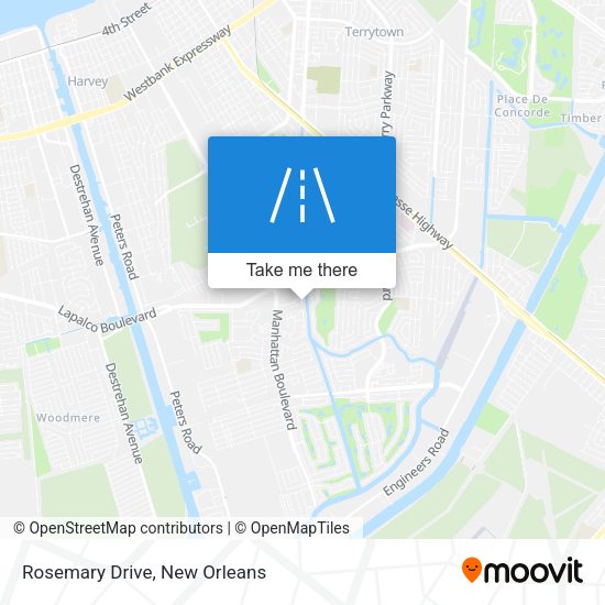 Rosemary Drive map
