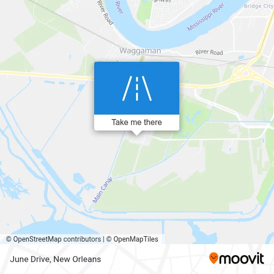 June Drive map