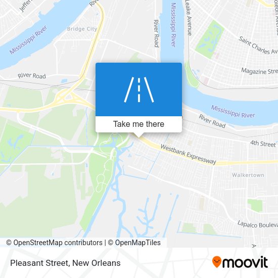 Pleasant Street map