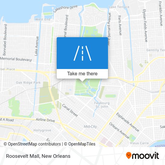 Roosevelt Mall map