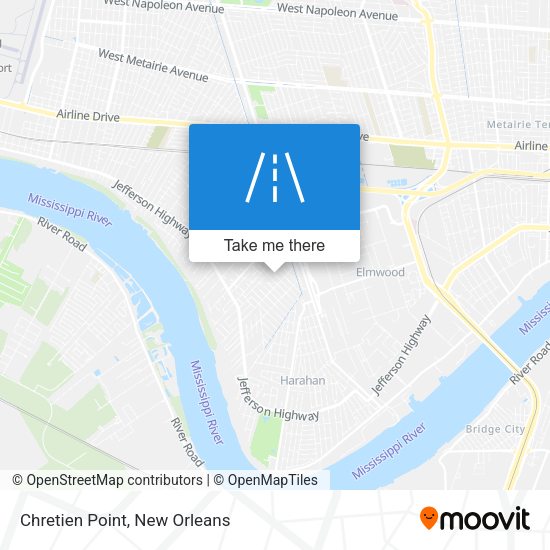 Mapa de Chretien Point