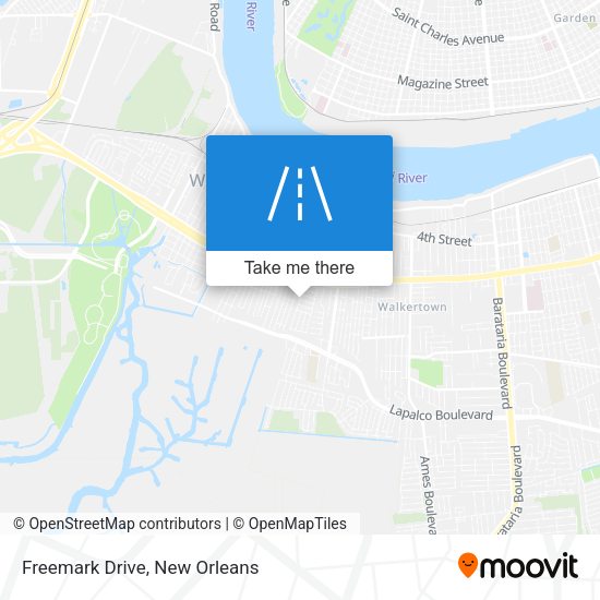 Freemark Drive map