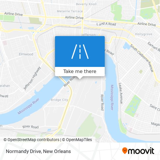 Mapa de Normandy Drive