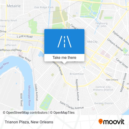 Mapa de Trianon Plaza