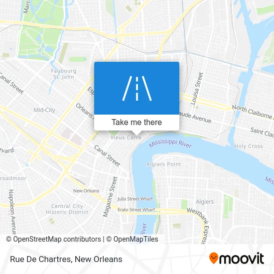 Rue De Chartres map