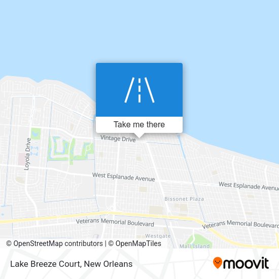 Lake Breeze Court map
