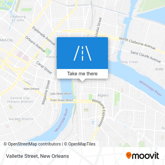 Mapa de Vallette Street