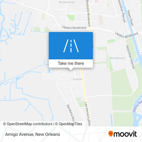 Mapa de Amigo Avenue