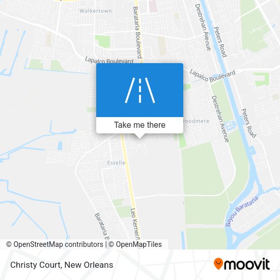 Mapa de Christy Court