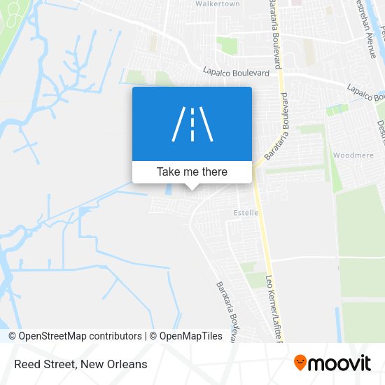 Mapa de Reed Street