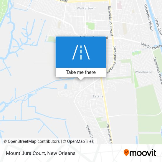 Mount Jura Court map