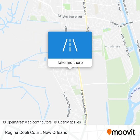 Regina Coeli Court map