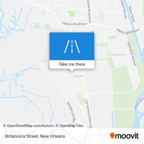 Britannica Street map