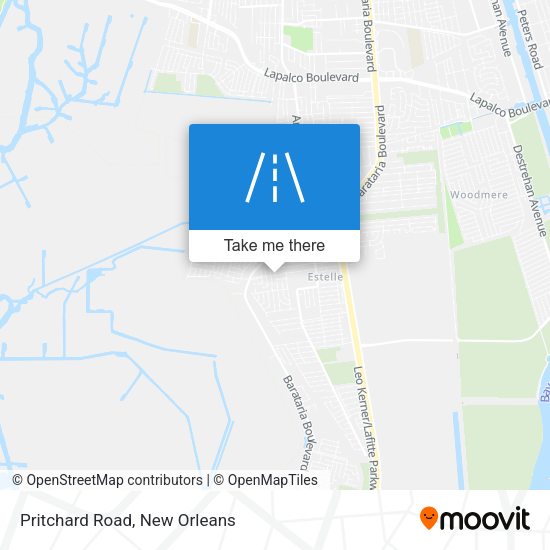 Pritchard Road map