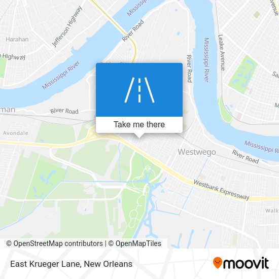 Mapa de East Krueger Lane