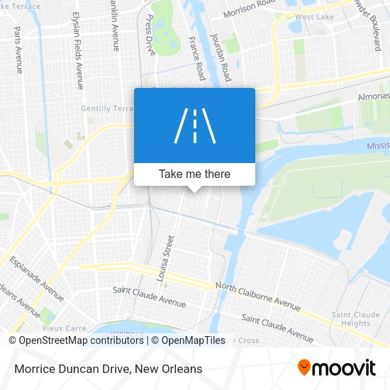 Morrice Duncan Drive map