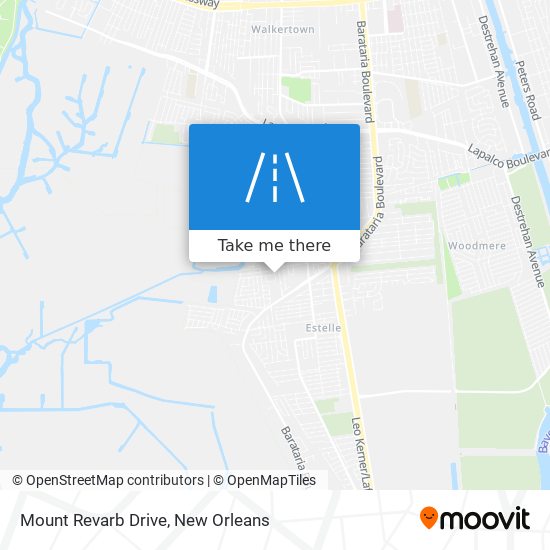 Mount Revarb Drive map