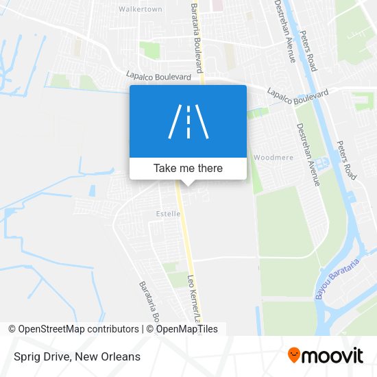 Mapa de Sprig Drive