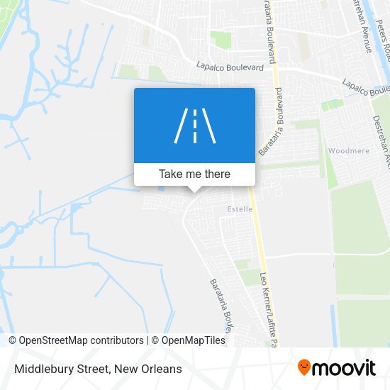 Middlebury Street map