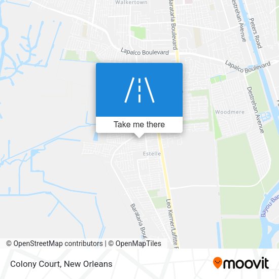 Mapa de Colony Court