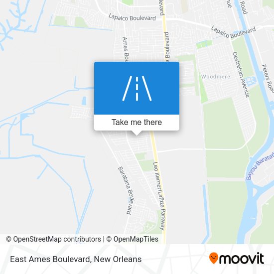 East Ames Boulevard map