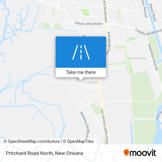 Mapa de Pritchard Road North