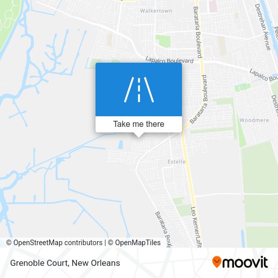 Mapa de Grenoble Court