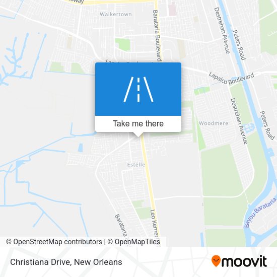 Christiana Drive map