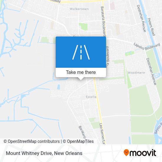 Mapa de Mount Whitney Drive