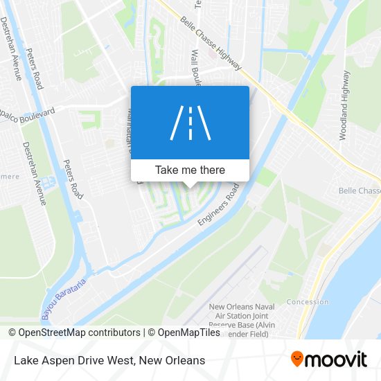 Mapa de Lake Aspen Drive West
