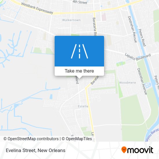 Evelina Street map