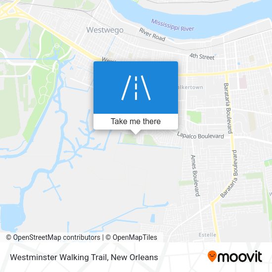 Westminster Walking Trail map