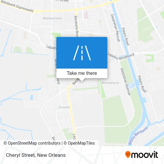 Mapa de Cheryl Street