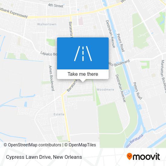Mapa de Cypress Lawn Drive