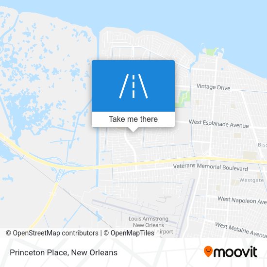 Mapa de Princeton Place