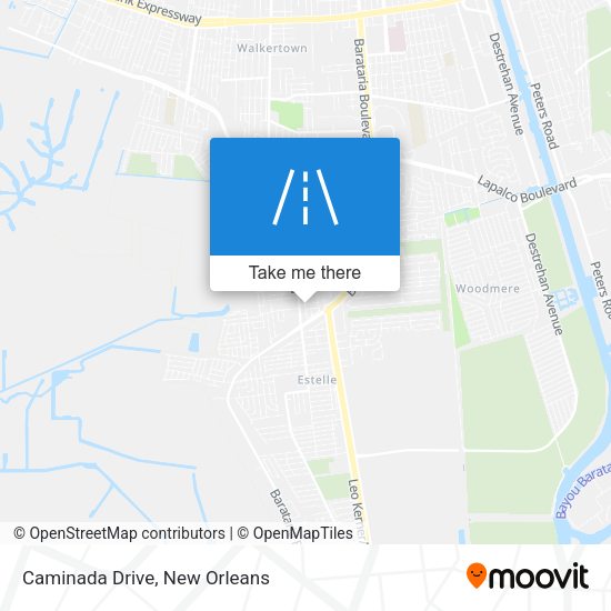Mapa de Caminada Drive