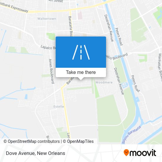 Mapa de Dove Avenue