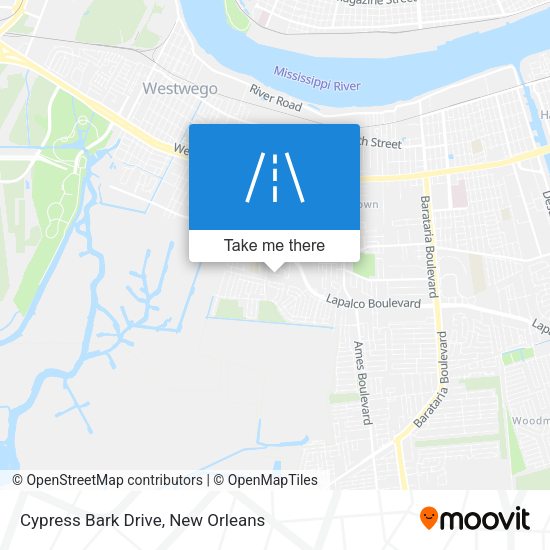 Mapa de Cypress Bark Drive