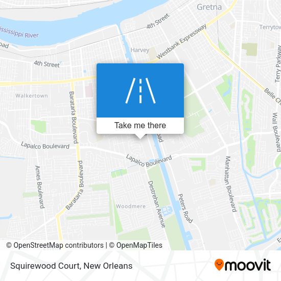Squirewood Court map