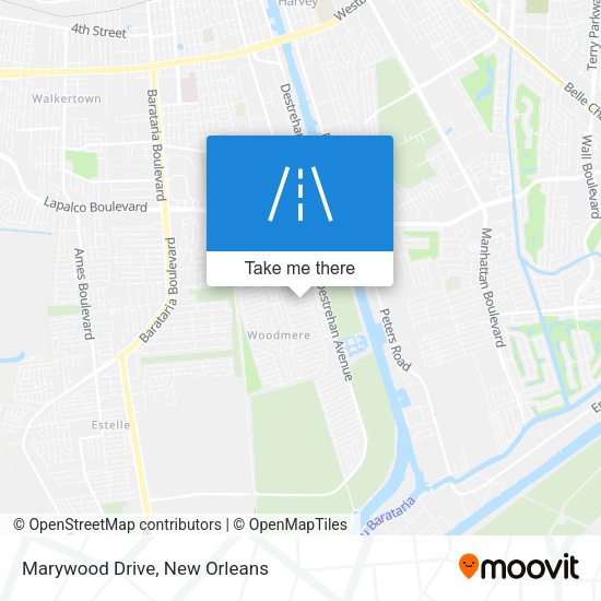 Marywood Drive map