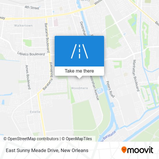 Mapa de East Sunny Meade Drive