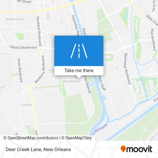 Mapa de Deer Creek Lane