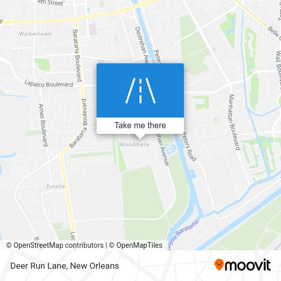 Mapa de Deer Run Lane