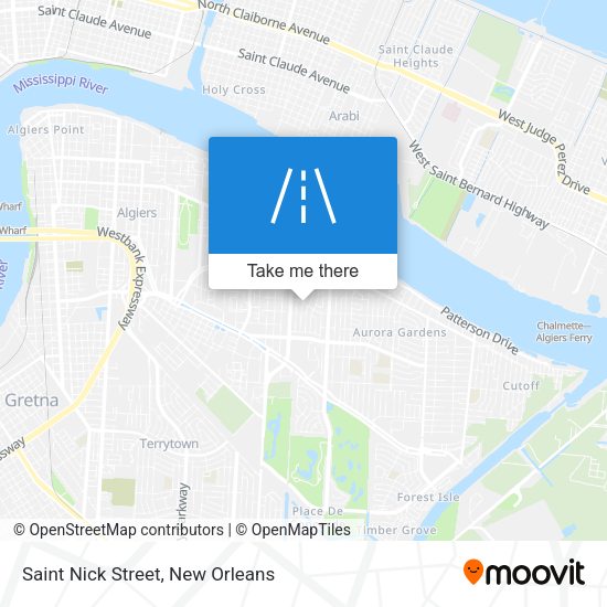 Saint Nick Street map