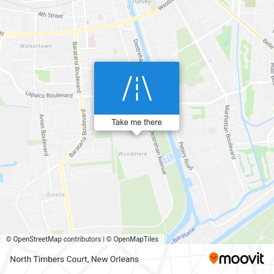 Mapa de North Timbers Court