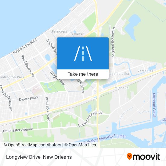Longview Drive map