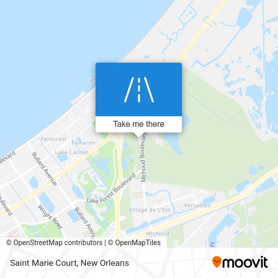 Saint Marie Court map