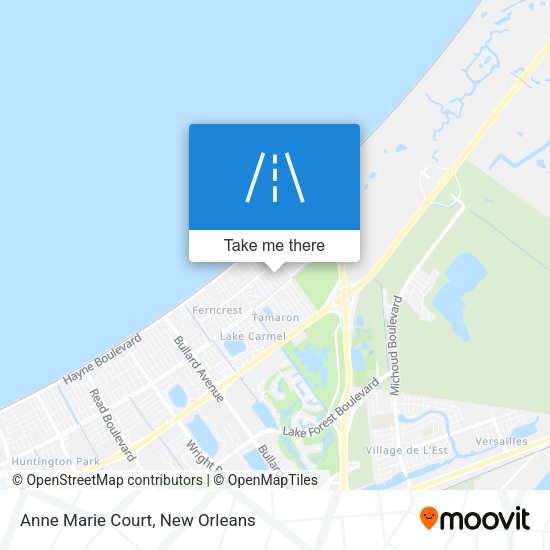 Mapa de Anne Marie Court